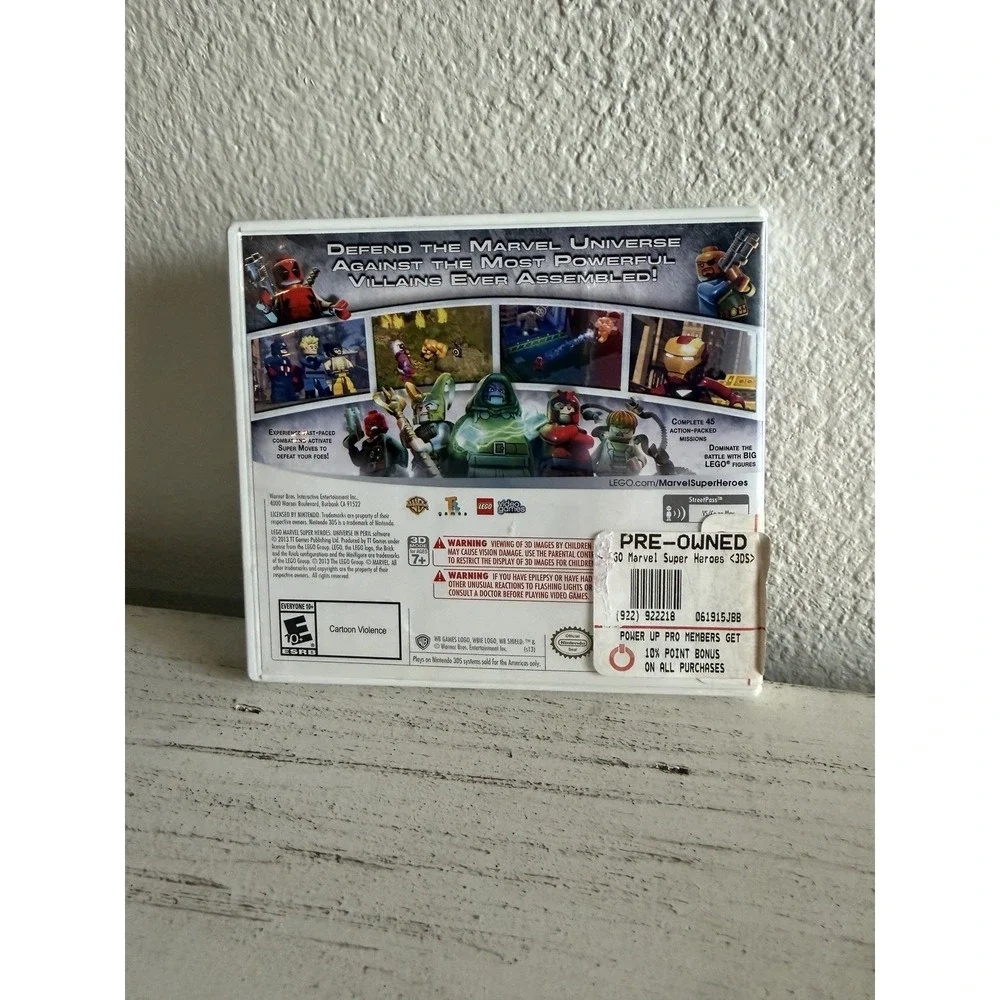 Lego Indiana Jones 2 The Adventure Continues (Nintendo DS) Card Only - Marvel Ca